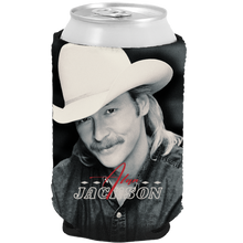Load image into Gallery viewer, can cooler-black-photo of alan smiling