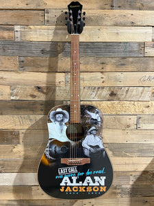 Last Call tour Autographed Guitar