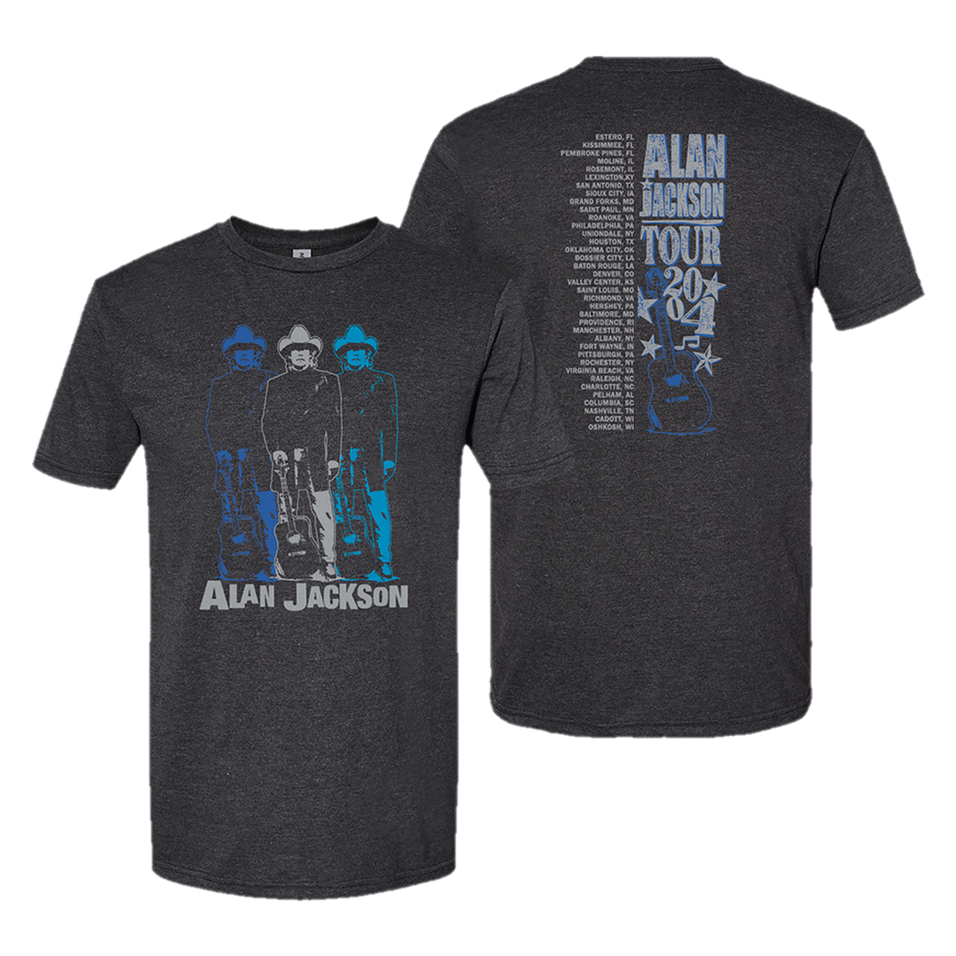 Retro Tee - 2004 Tour – Alan Jackson Official Webstore