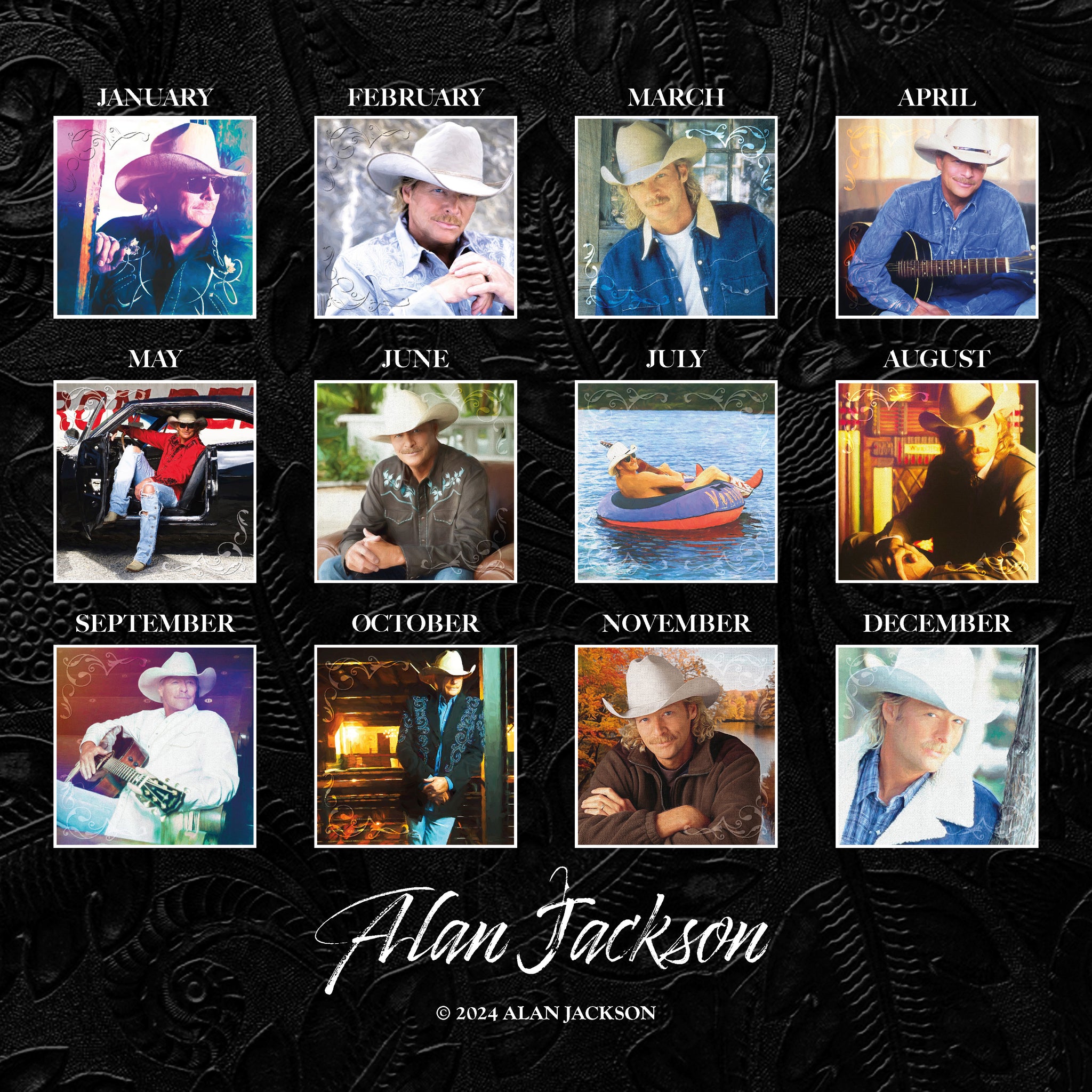 2025 Alan Jackson Calendar Alan Jackson Official Webstore