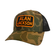 Load image into Gallery viewer, Woodland Green Camo Scout Patch Hat