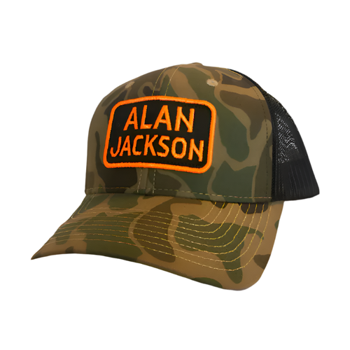 Woodland Green Camo Scout Patch Hat