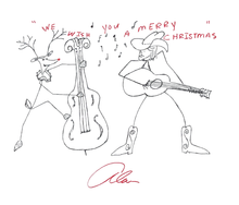 Load image into Gallery viewer, AJ Sketch Christmas Sweater