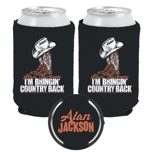 BACK Can Koozie