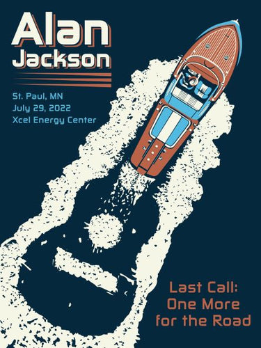 Last Call: One More for the Road Tour Poster - St. Paul (AUTOGRAPHED)