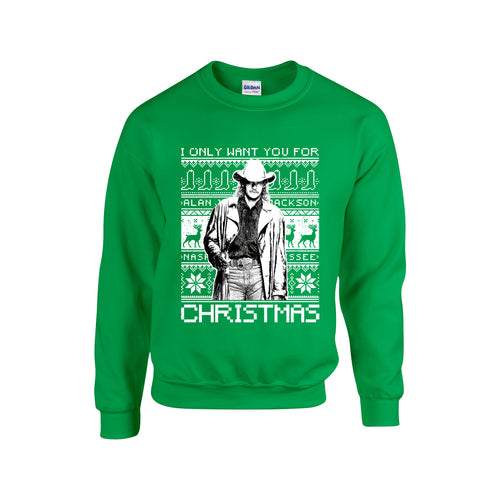 AJ Christmas Sweatshirt - Green
